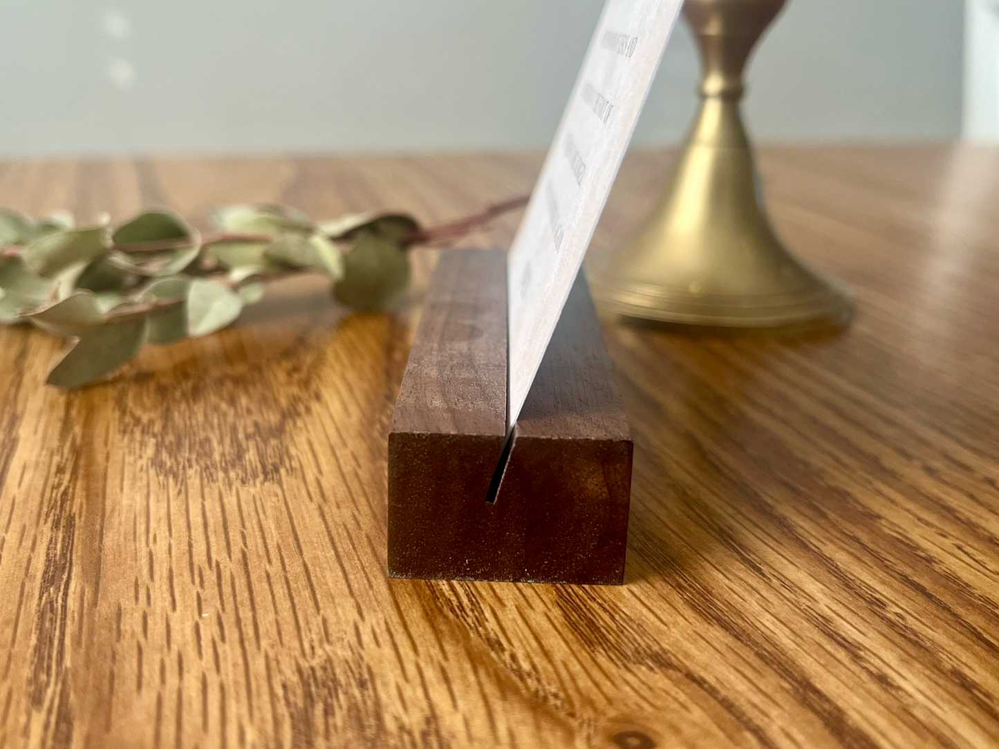 Add a Wooden Holder!