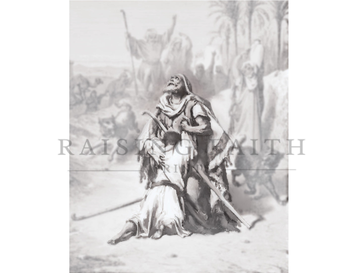 The Prodigal Son Parable Print | Bible Art | Catholic | Catholic Print | Catholic Gift | Christian Print | Christian Art | Catholic Artwork