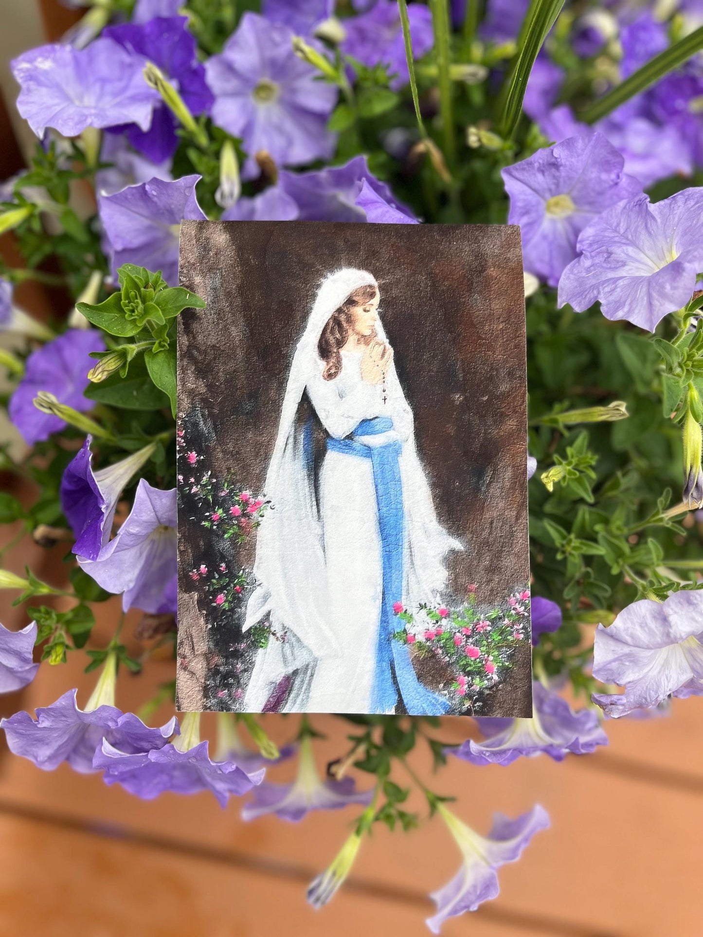 Immaculate Conception Print | Catholic Artwork | Virgin Mary | Catholic Gift | Catholic Godparent Gift | Our Lady | Mother Mary