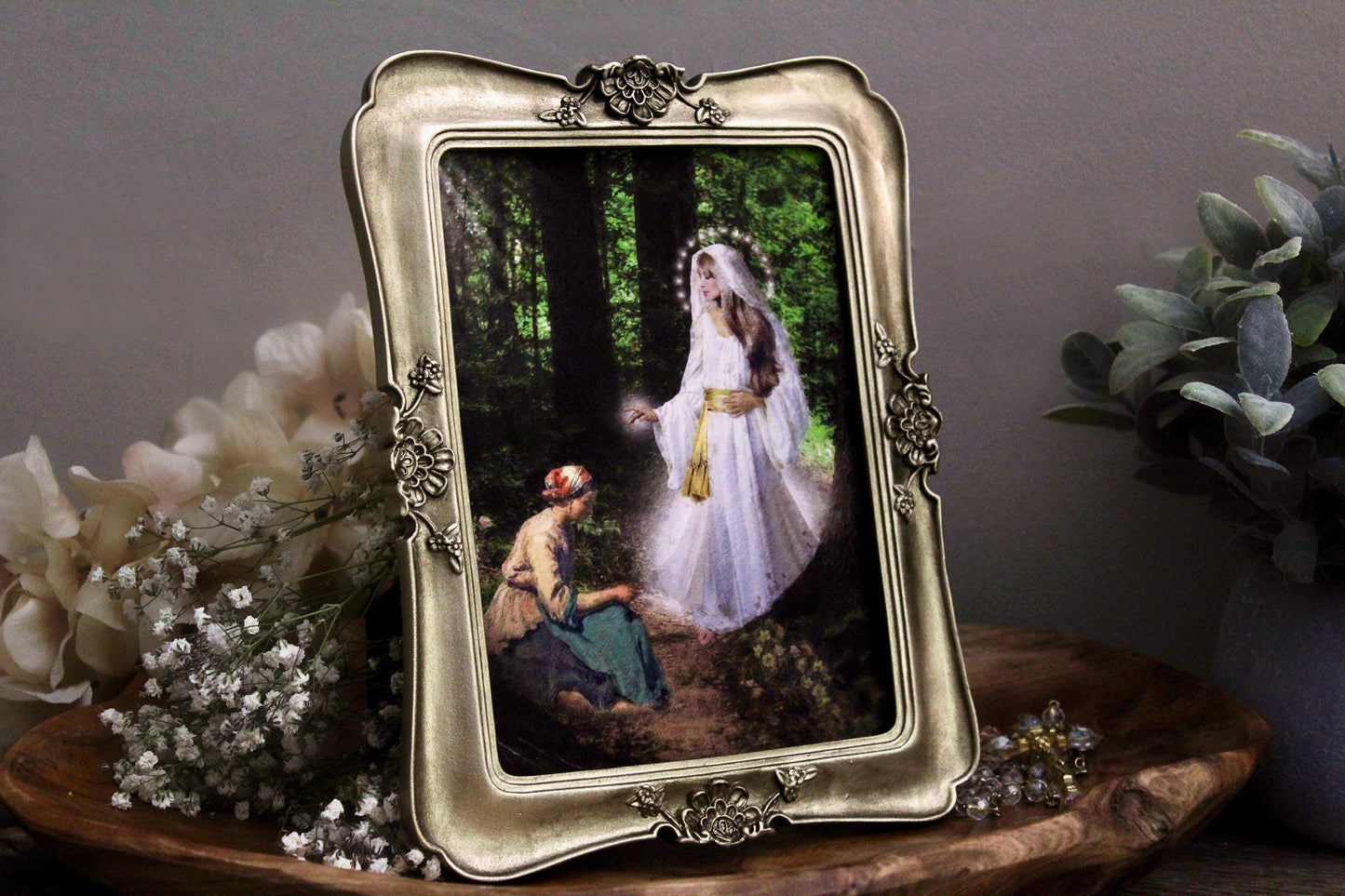 Our Lady of Champion Print | Catholic Artwork | Adele Brice | Catholic Gift | Our Lady of Good Help | Marian Print