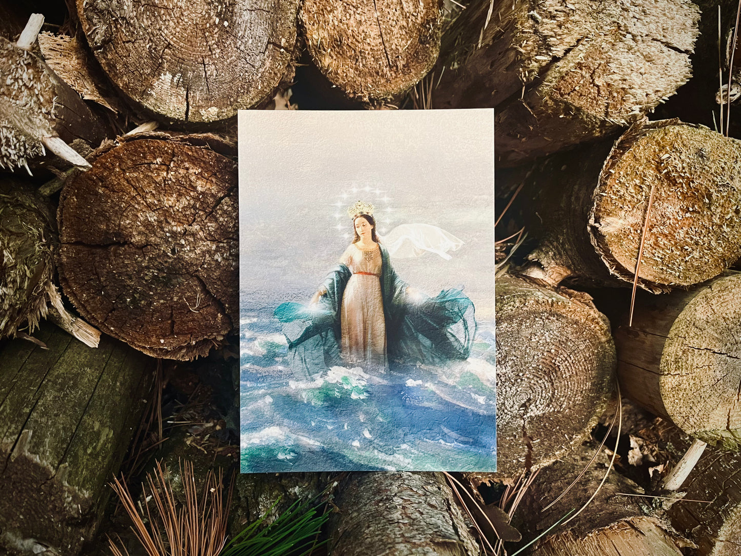 Stella Maris Print | Catholic Artwork | Virgin Mary | Star of the Sea | Catholic Gift | Mother Mary | Catholic Gifts for Women