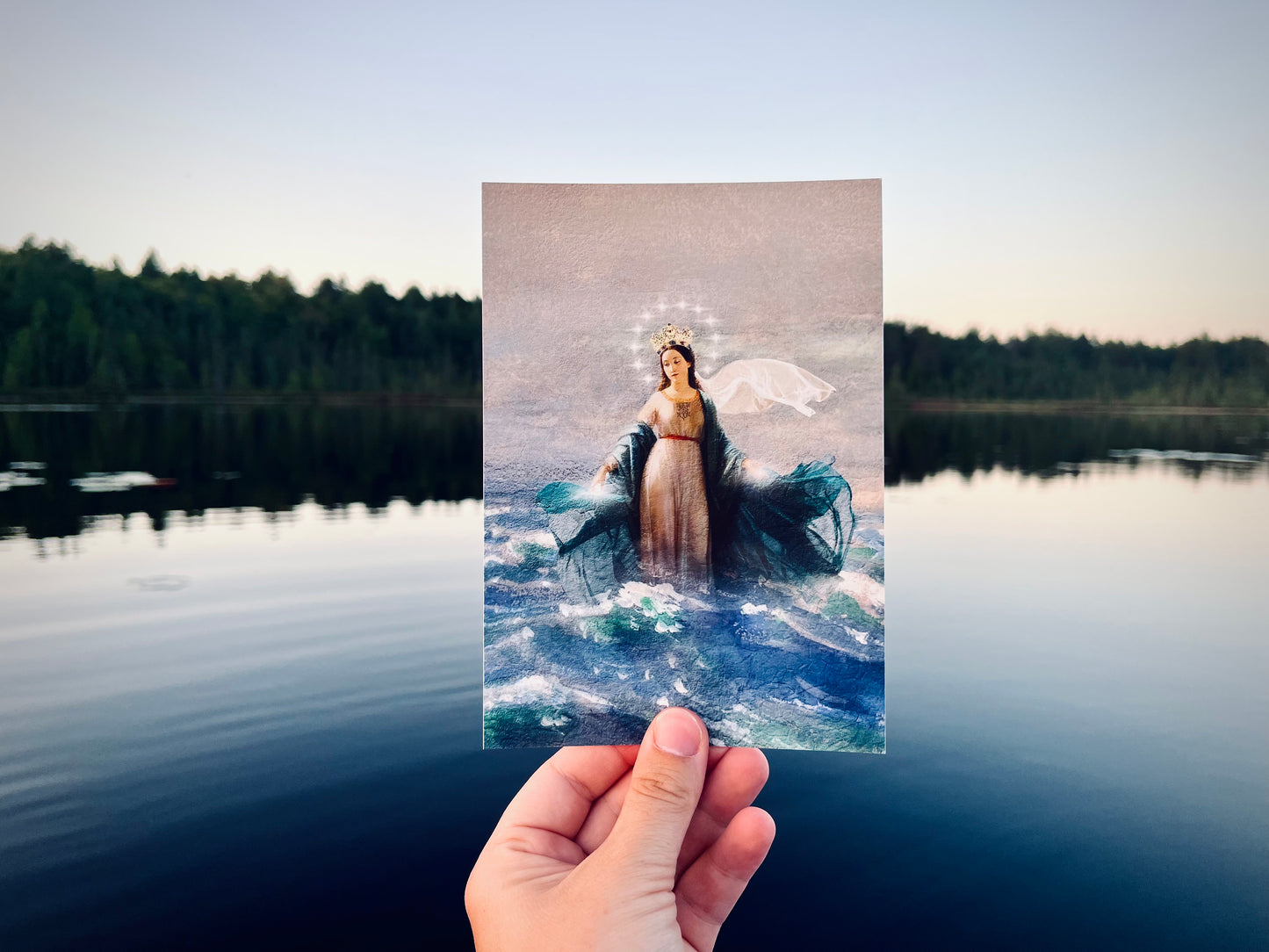 Stella Maris Print | Catholic Artwork | Virgin Mary | Star of the Sea | Catholic Gift | Mother Mary | Catholic Gifts for Women