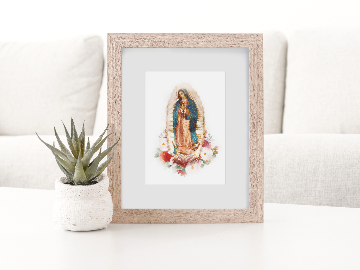 Our Lady of Guadalupe Print | Catholic Artwork | Our Lady of Guadalupe Art | Catholic Wedding Gift | Catholic Confirmation Gift