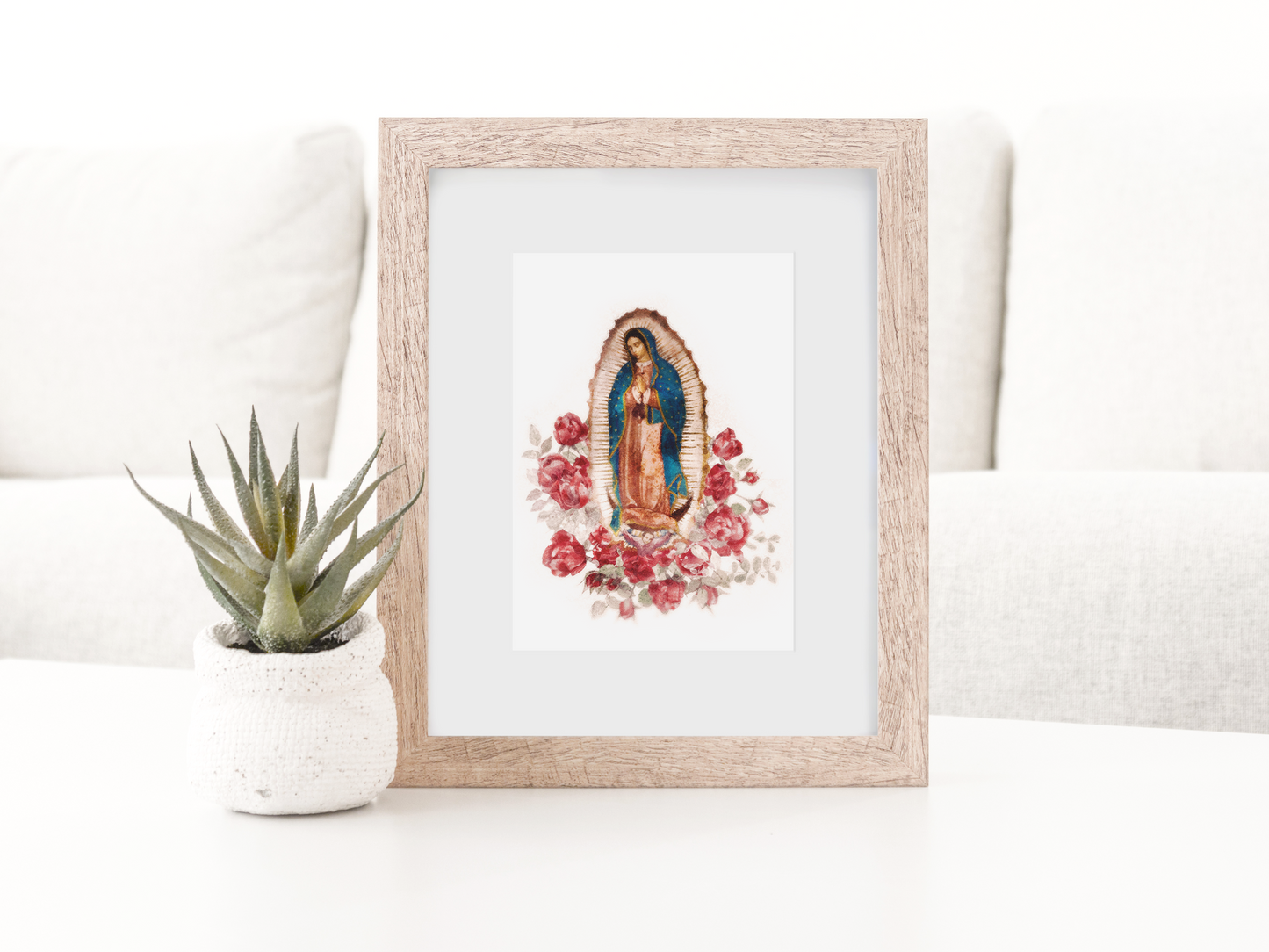 Our Lady of Guadalupe Print | Catholic Artwork | Our Lady of Guadalupe Art | Catholic Wedding Gift | Confirmation Gift | Catholic Easter