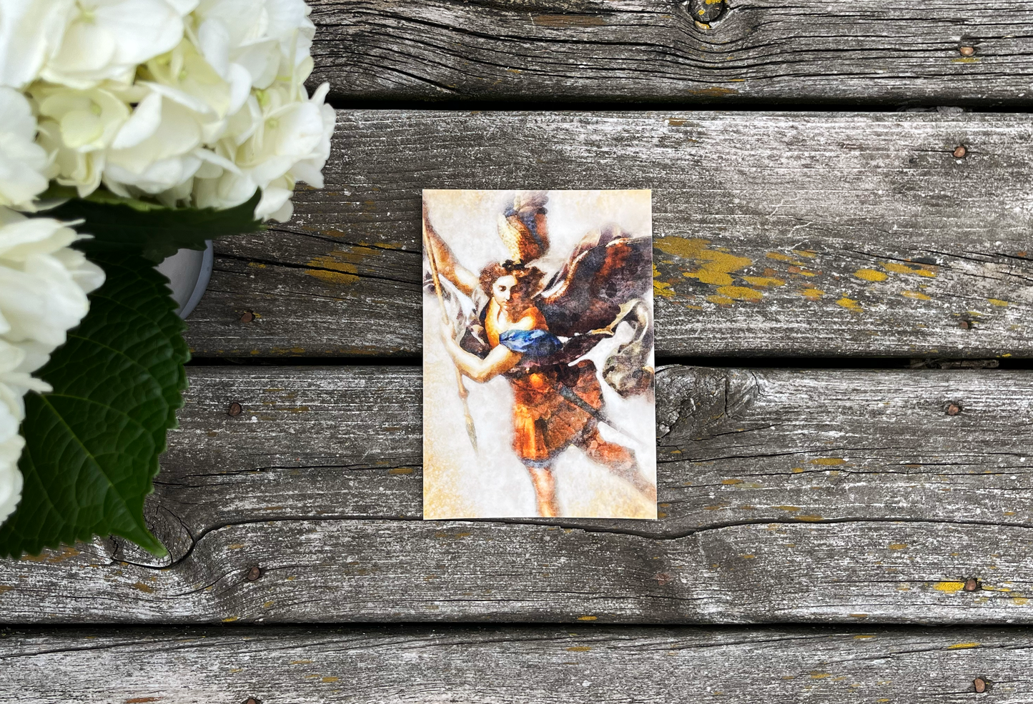 St. Michael the Archangel Print | Catholic Artwork | St. Michael | Catholic Baptism Gift | Catholic Confirmation Gift | Godparent Gift