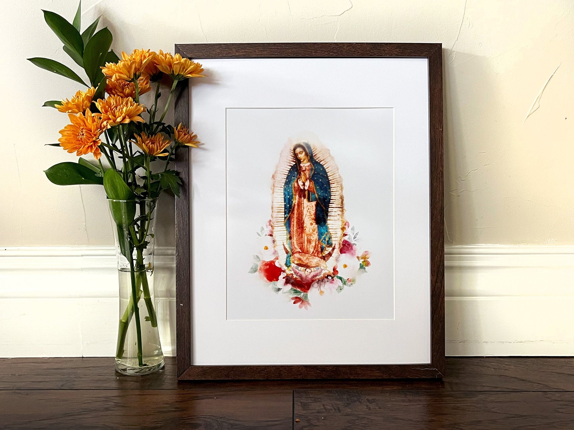 Our Lady of Guadalupe Print | Catholic Artwork | Our Lady of Guadalupe Art | Catholic Wedding Gift | Catholic Confirmation Gift