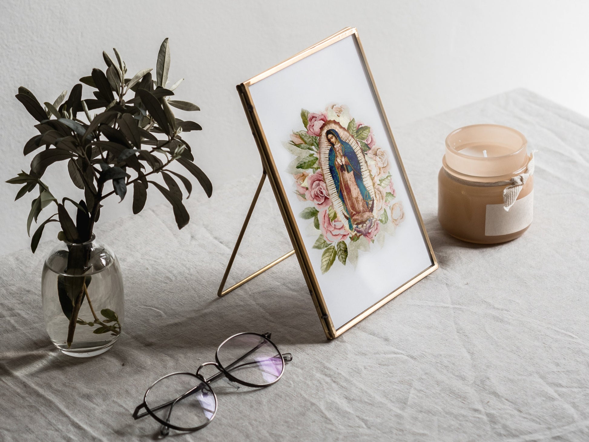 Our Lady of Guadalupe Print | Catholic Artwork | Our Lady of Guadalupe Art | Catholic Wedding Gift | Confirmation Gift | Catholic Easter