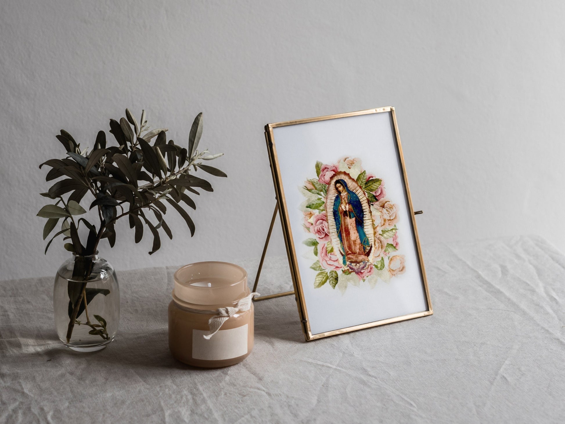 Our Lady of Guadalupe Print | Catholic Artwork | Our Lady of Guadalupe Art | Catholic Wedding Gift | Confirmation Gift | Catholic Easter