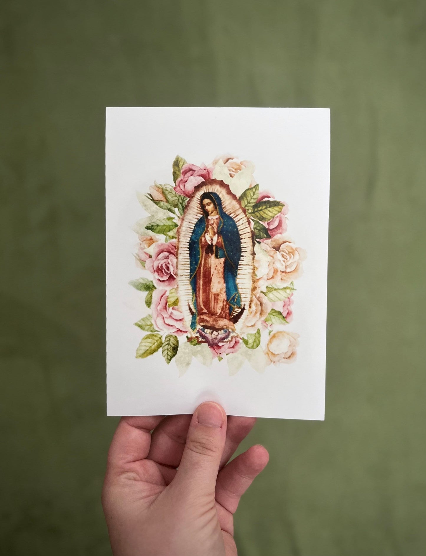 Our Lady of Guadalupe Print | Catholic Artwork | Our Lady of Guadalupe Art | Catholic Wedding Gift | Confirmation Gift | Catholic Easter