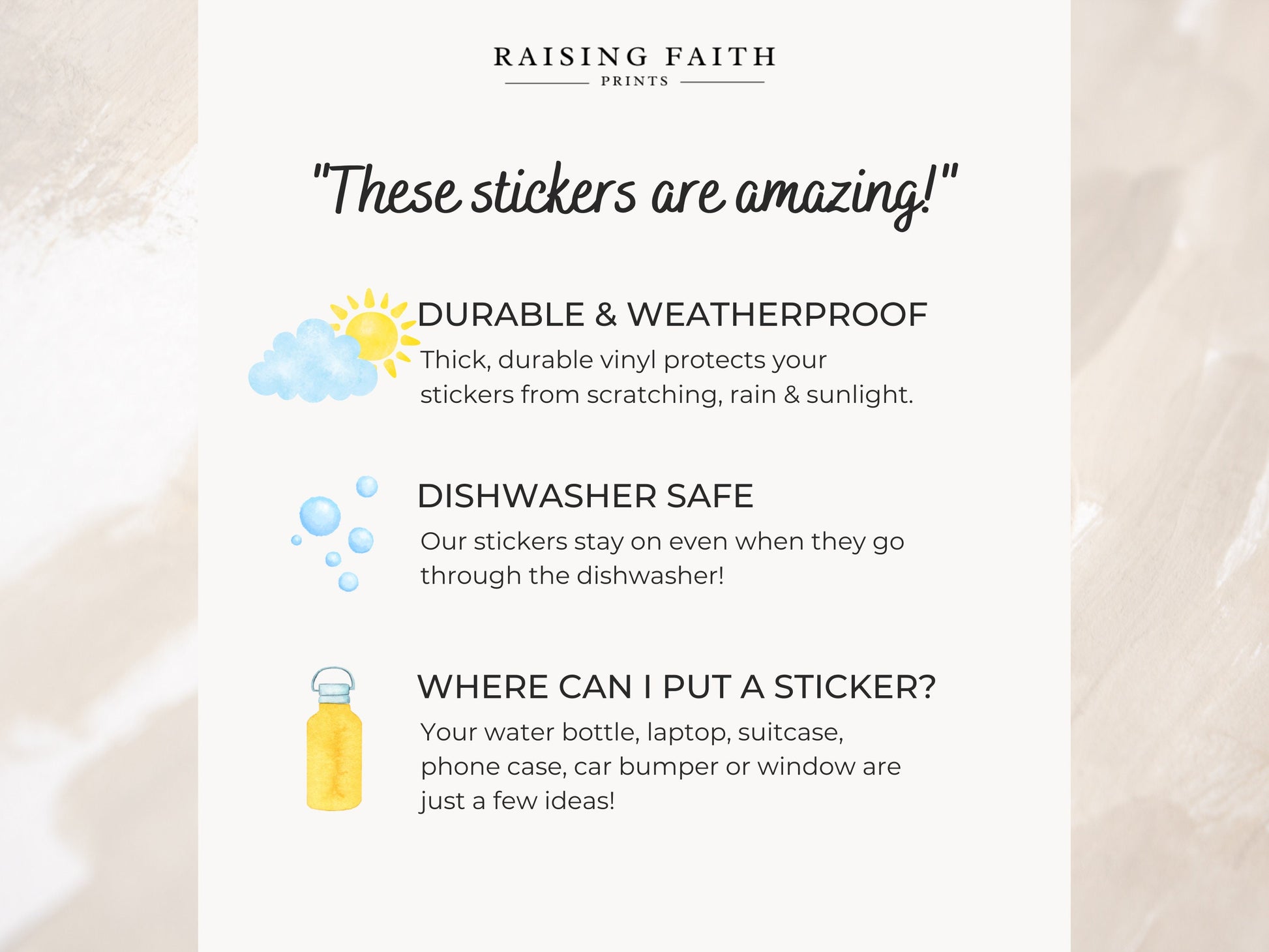 ASAP Sticker | Always Say A Prayer | Catholic Sticker | Christian Gift | Godparent Gift | Catholic Wedding Favor | Catholic Gifts for Women