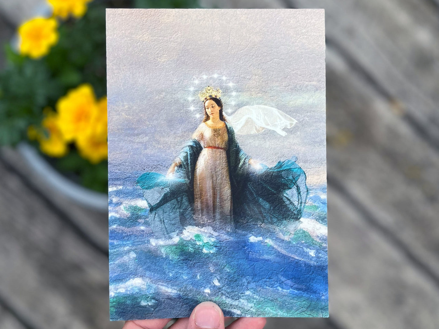 Stella Maris Print | Catholic Artwork | Virgin Mary | Star of the Sea | Catholic Gift | Mother Mary | Catholic Gifts for Women