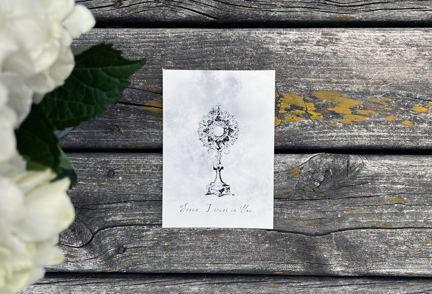 Holy Eucharist Print | Monstrance | Divine Mercy | Catholic | Catholic Print | Catholic Gifts | Godparent Gifts | Confirmation Gift