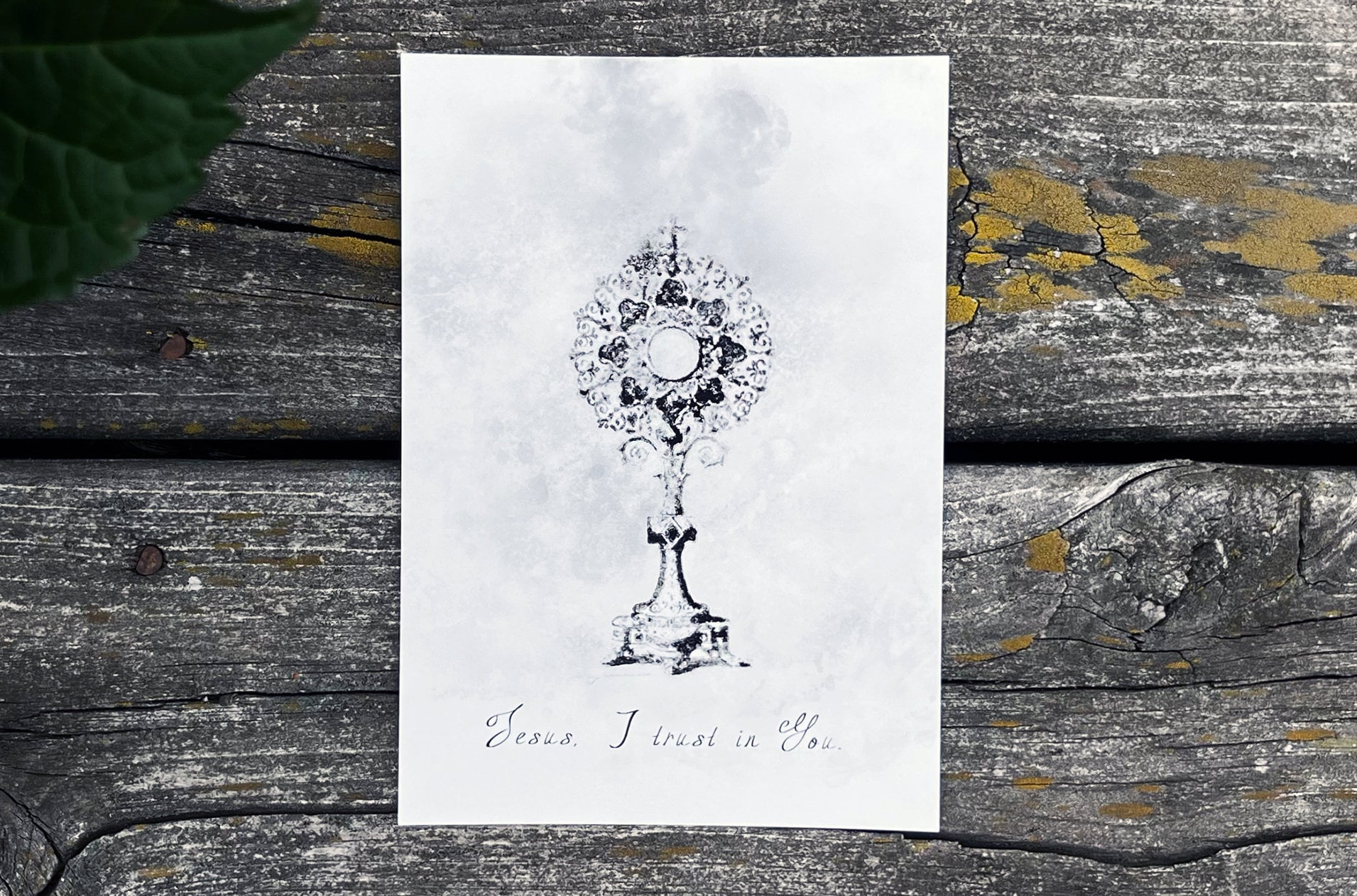 Holy Eucharist Print | Monstrance | Divine Mercy | Catholic | Catholic Print | Catholic Gifts | Godparent Gifts | Confirmation Gift