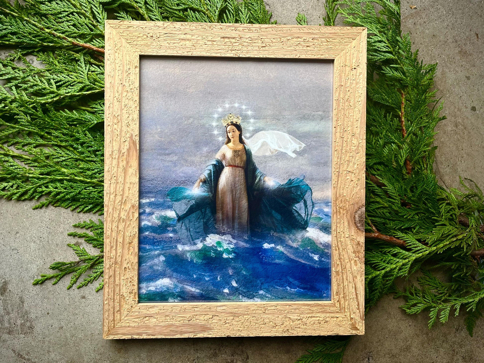 Stella Maris Print | Catholic Artwork | Virgin Mary | Star of the Sea | Catholic Gift | Mother Mary | Catholic Gifts for Women