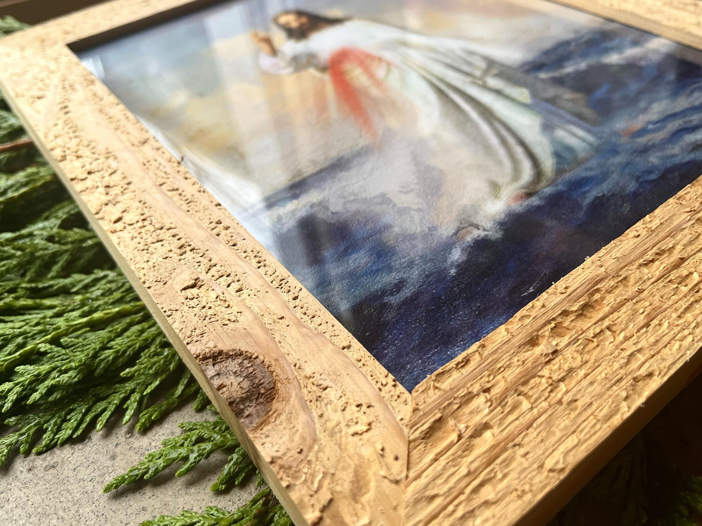 Ocean of Mercy Print | Catholic Artwork | Divine Mercy | Jesus | Catholic Gift | Catholic Godparent Gift | Christian Art | Christian Gift