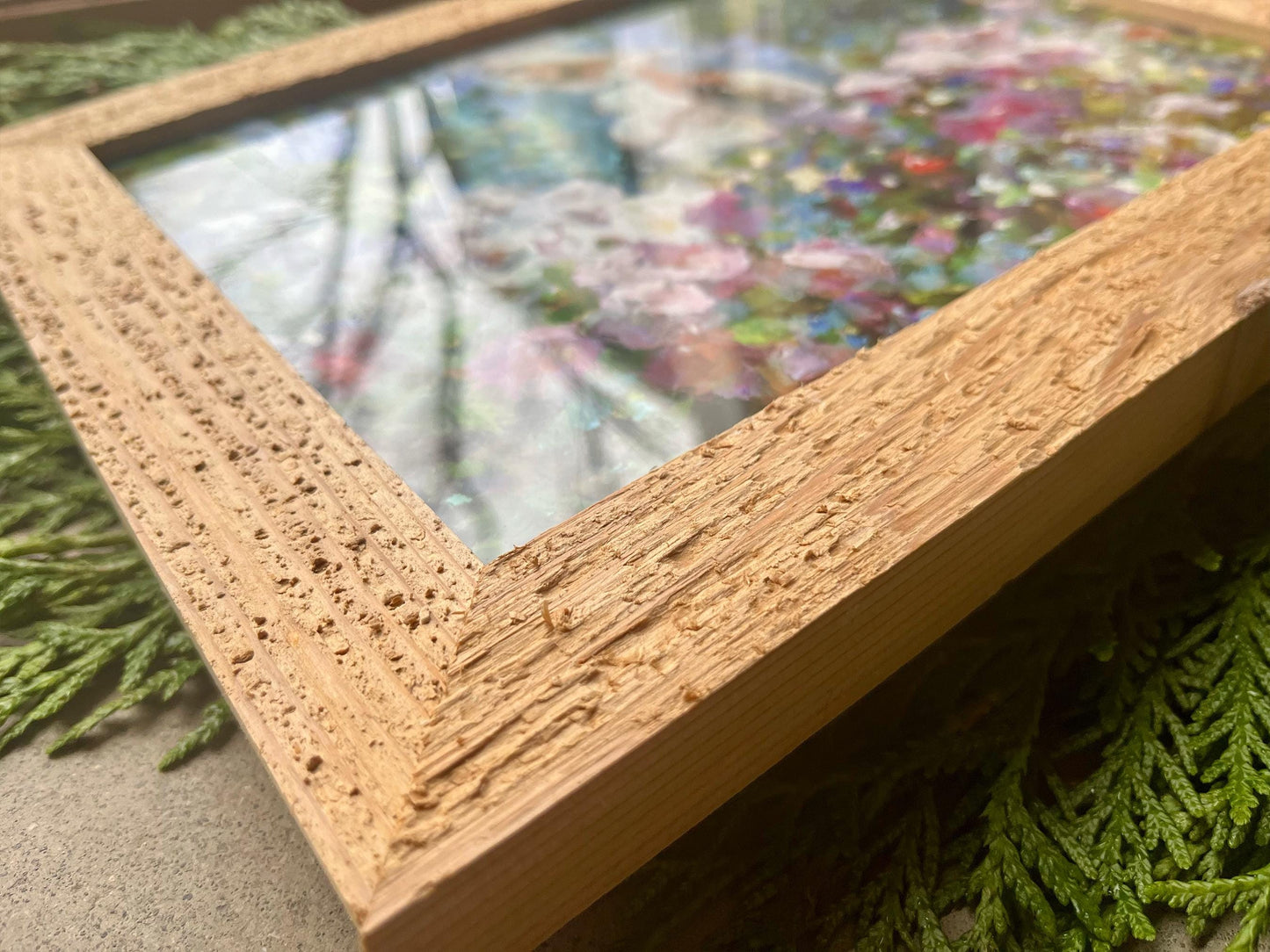 Our Lady Among the Flowers | Catholic Artwork | Virgin Mary | Virgin Mary Image | Catholic Gift | Mother Mary | Catholic Gifts for Women