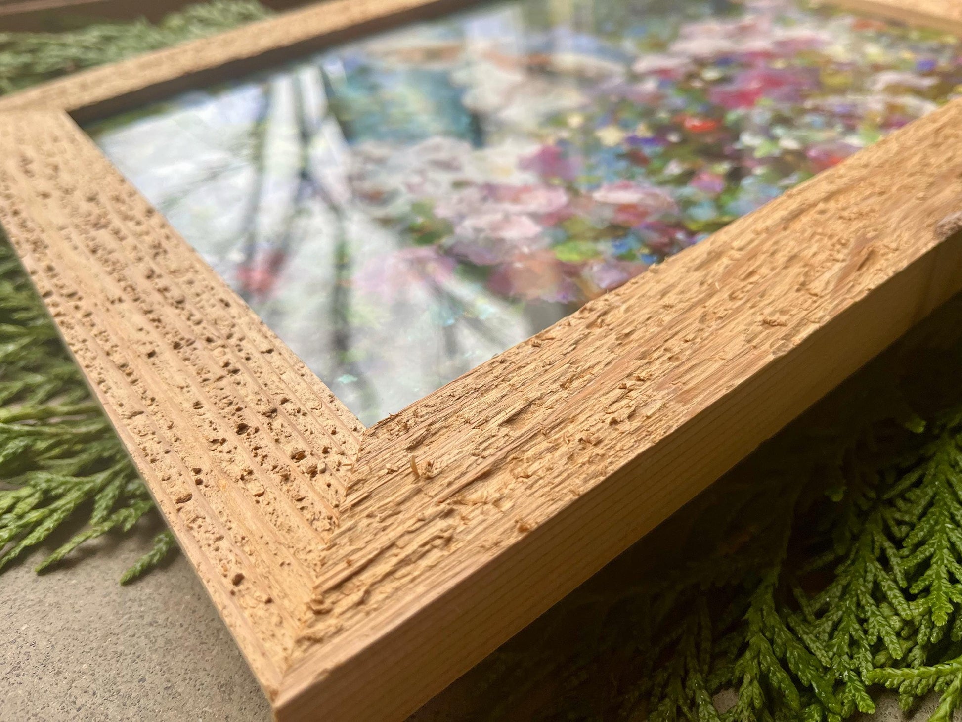 Our Lady Among the Flowers | Catholic Artwork | Virgin Mary | Virgin Mary Image | Catholic Gift | Mother Mary | Catholic Gifts for Women