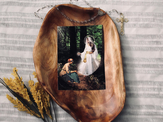 Our Lady of Champion Print | Catholic Artwork | Adele Brice | Catholic Gift | Our Lady of Good Help | Marian Print