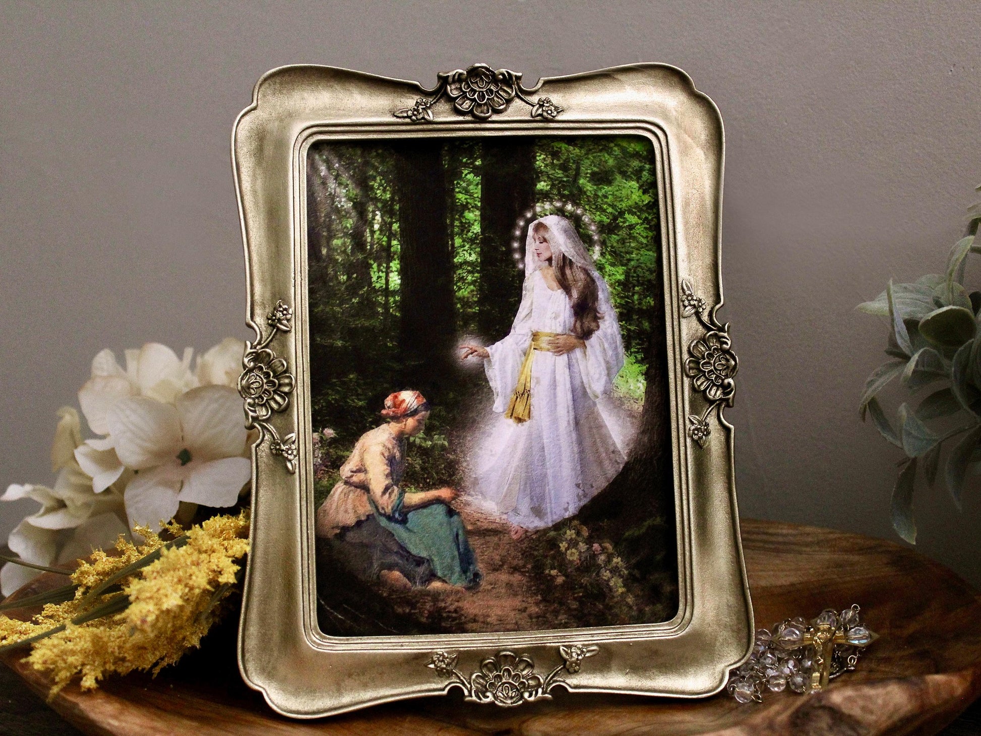 Our Lady of Champion Print | Catholic Artwork | Adele Brice | Catholic Gift | Our Lady of Good Help | Marian Print