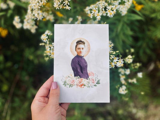 St. Therese of Lisieux Print | Catholic Artwork | Little Flower | Saint Therese | Catholic Gift | Catholic Saint | Catholic Gifts for Women