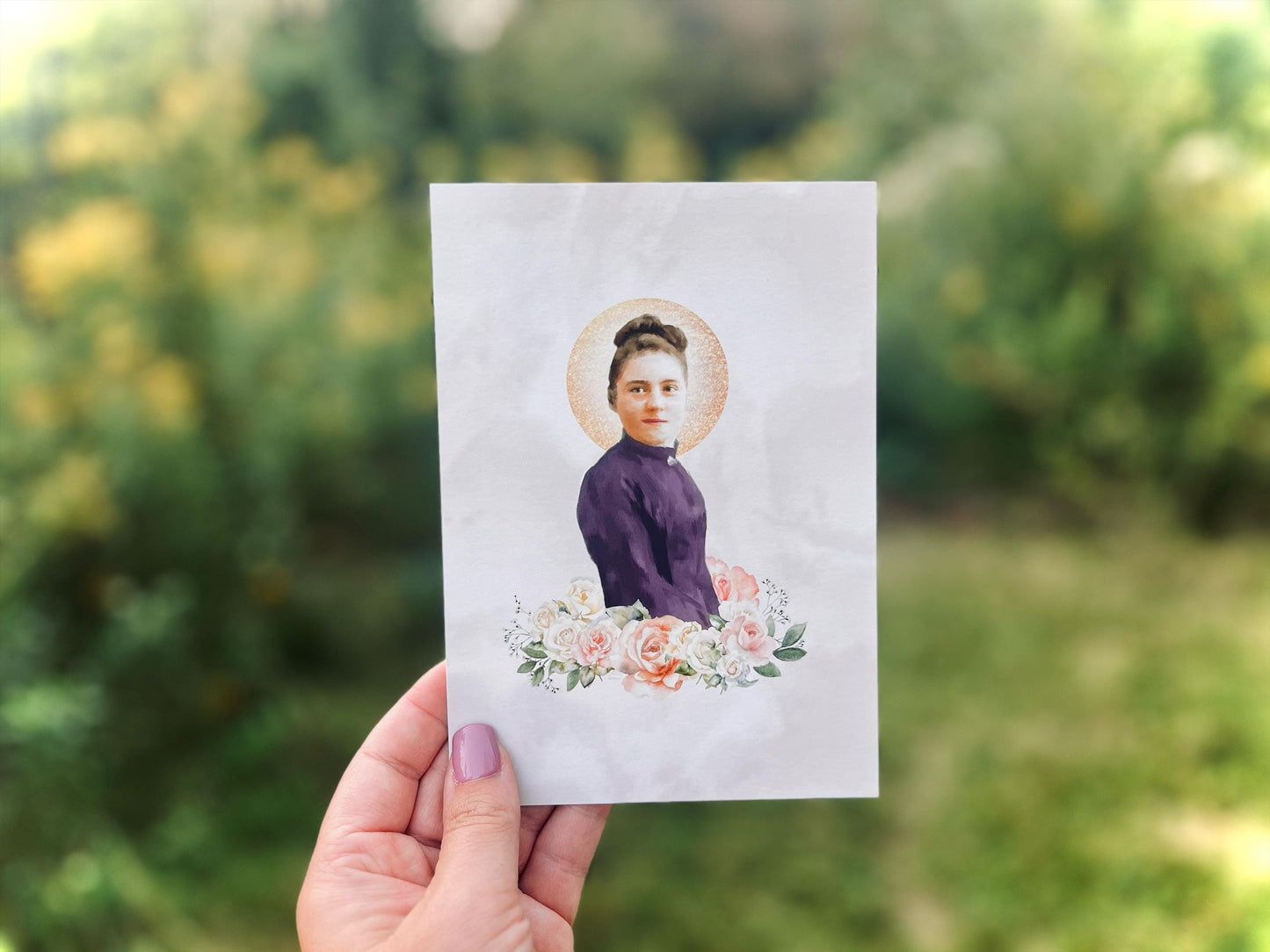 St. Therese of Lisieux Print | Catholic Artwork | Little Flower | Saint Therese | Catholic Gift | Catholic Saint | Catholic Gifts for Women