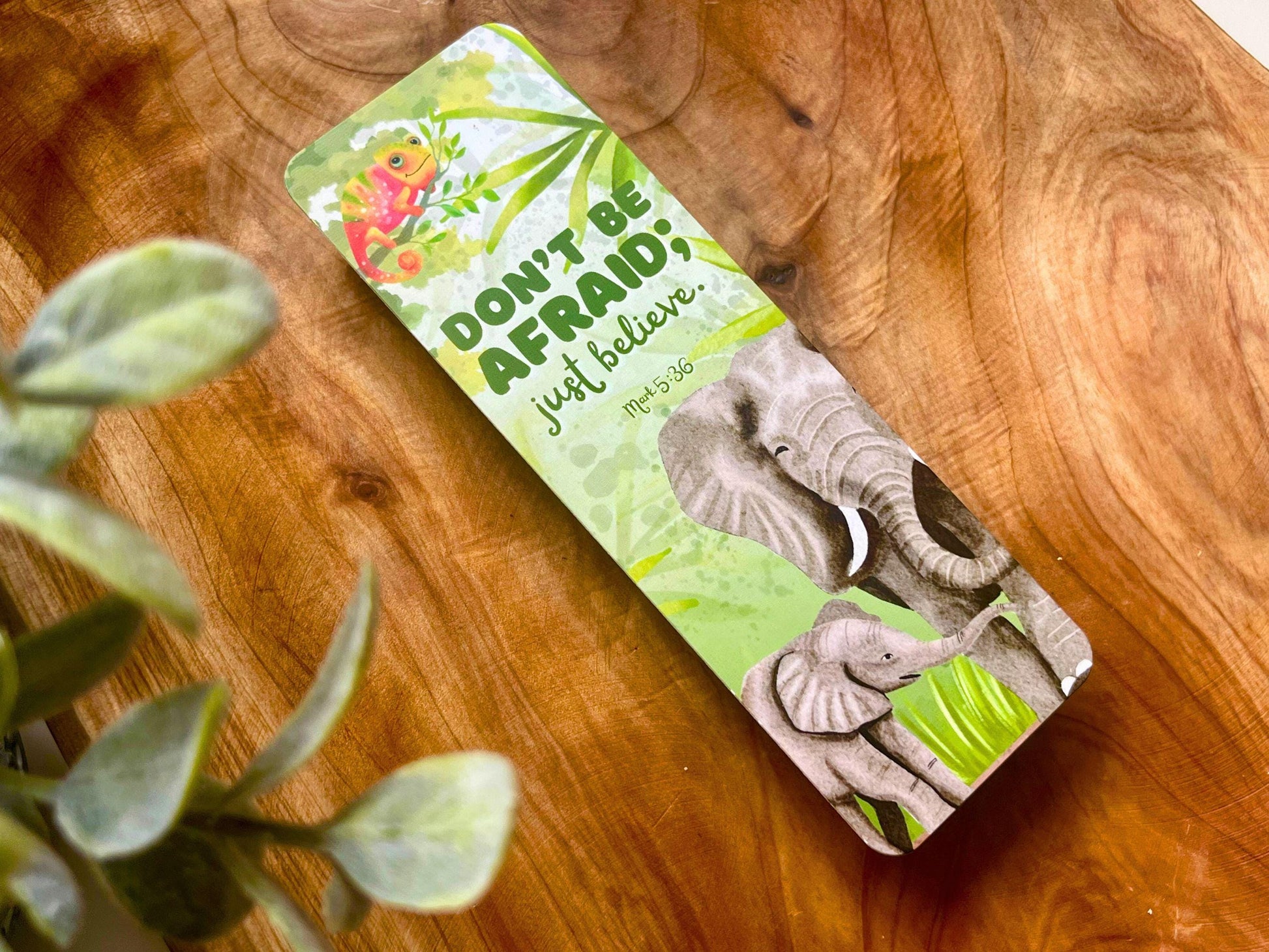 Christian Kids' Bookmark | Mark 5:36 | Catholic Gift | Bookmark for Bible | Retreat Giveaway