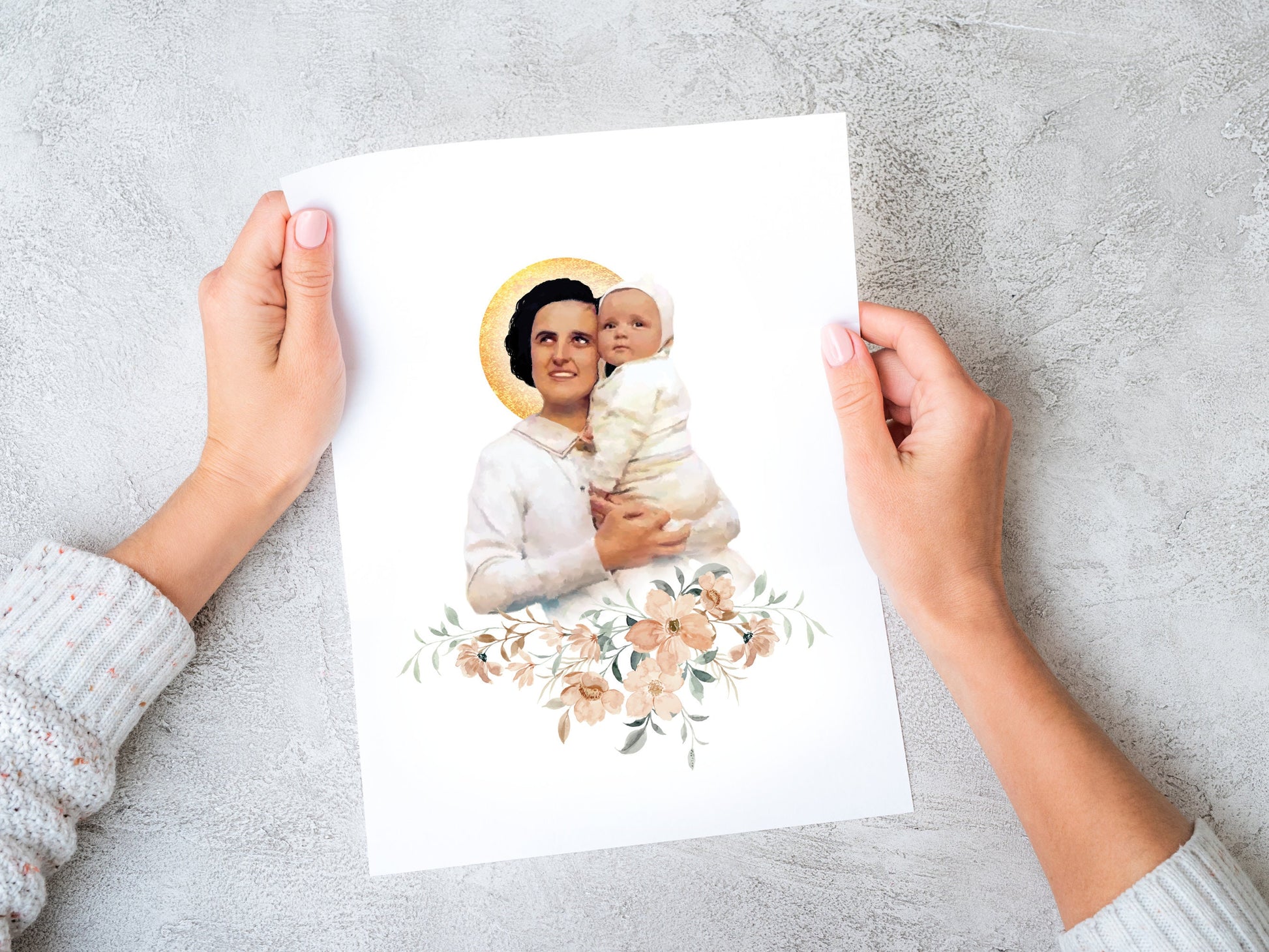 St. Gianna Molla Print