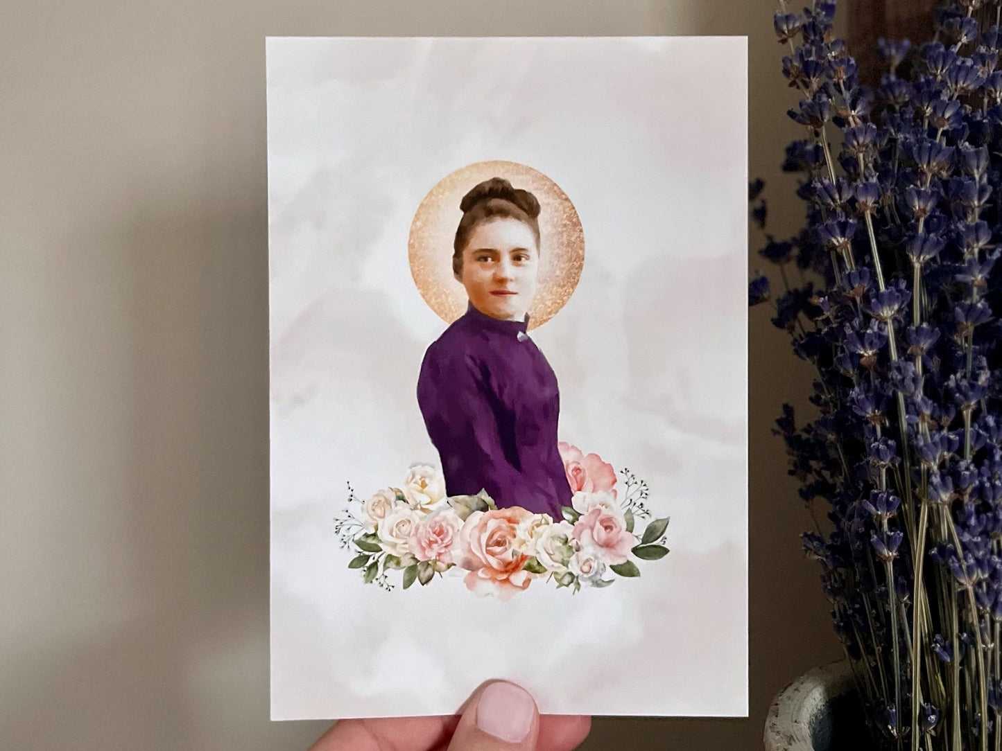 St. Therese of Lisieux Print | Catholic Artwork | Little Flower | Saint Therese | Catholic Gift | Catholic Saint | Catholic Gifts for Women